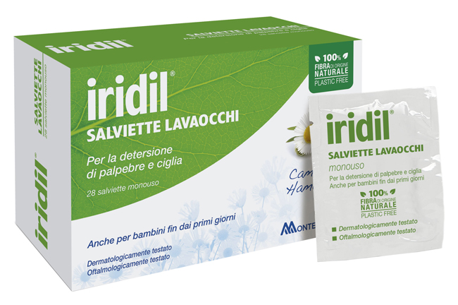 IRIDIL SALVIETTINE LAVAOCCHI 28 PEZZI - Newepa Srl