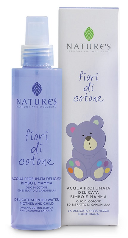 NATURE'S FIORI DI COTONE ACQUA PROFUMATA DELICATA BIMBO E MAMMA 150 ML - Newepa Srl