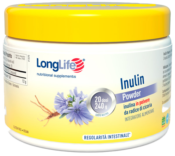 LONGLIFE INULINA POWDER 240 G - Newepa Srl