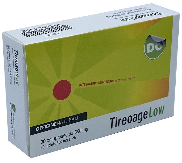 TIREOAGE LOW 30 COMPRESSE 850 MG - Newepa Srl