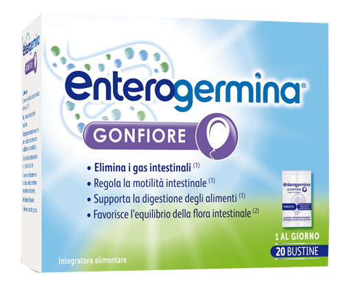 ENTEROGERMINA GONFIORE 20 BUSTINE BIPARTITE - Newepa Srl