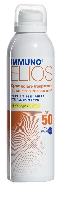 IMMUNO ELIOS SPRAY SOLARE TRASPARENTE SPF 50 150 ML - Newepa Srl