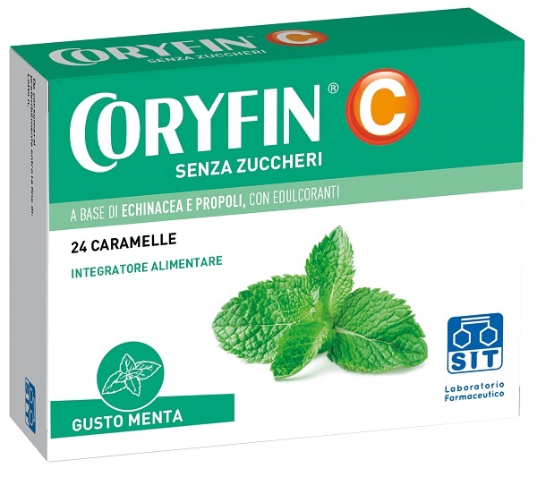 CORYFIN C SENZA ZUCCHERO MENTOLO 48 G - Newepa Srl