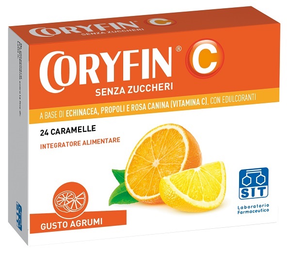 CORYFIN C SENZA ZUCCHERO AGRUMI 48 G - Newepa Srl
