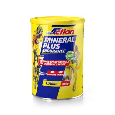 PROACTION MINERAL PLUS ENERGETICO E SALINO ISOTONICO AL LIMONE 450 G - Newepa Srl