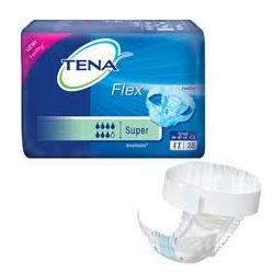 PANNOLONE A CINTURA PER INCONTINENZA TENA FLEX SUPER EXTRA LARGE 30 PEZZI - Newepa Srl