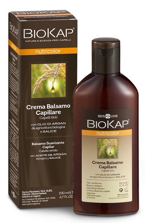 BIOKAP NUTRICOLOR CREMA BALSAMO CAPILLARE 200 ML - Newepa Srl