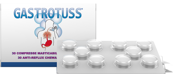 GASTROTUSS ANTIREFLUSSO 30 COMPRESSE MASTICABILI - Newepa Srl