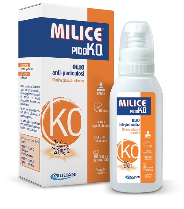 MILICE PIDOKO OLIO ANTIPEDICULOSI 75ML - Newepa Srl