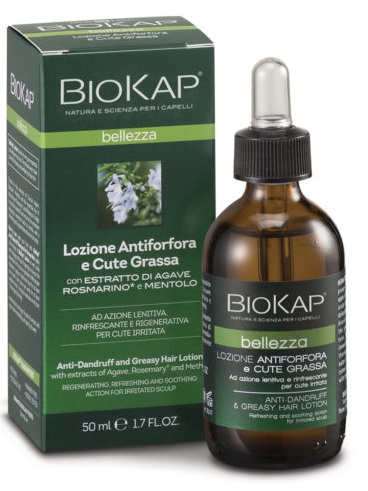 BIOKAP BELLEZZA LOZIONE ANTIFORFORA E CUTE GRASSA 50 ML BIOSLINE - Newepa Srl
