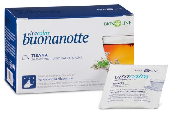 VITACALM BUONANOTTE TISANA 20 BUSTINE - Newepa Srl