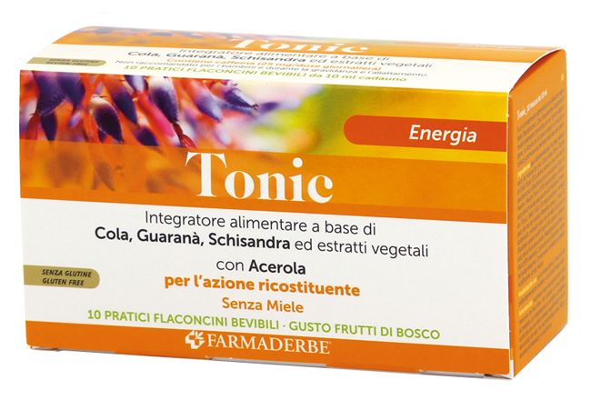 TONIC 10 FLACONCINI DA 10 ML SENZA MIELE - Newepa Srl