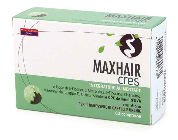 MAX HAIR CRES 60 COMPRESSE - Newepa Srl