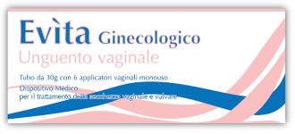 EVITA GINECOLOG UNGUENTO VAGINALE TUBO DA 30 G + 6 APPLICATORI VAGINALI MONOUSO - Newepa Srl