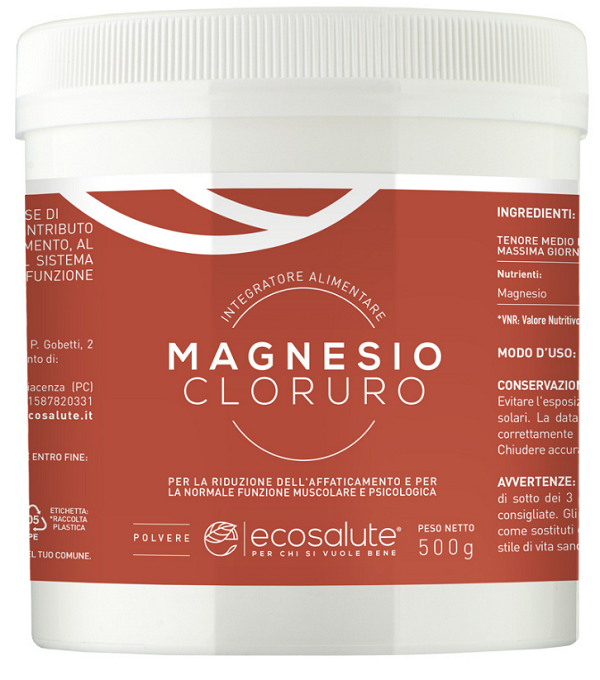 MAGNESIO CLORURO POLVERE 500 G - Newepa Srl