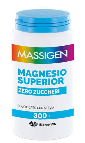 MASSIGEN MAGNESIO SUPERIOR ZERO ZUCCHERI 300 G - Newepa Srl