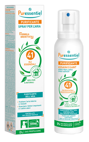 PURESSENTIEL PURIFICANTE SPRAY 41 OLI ESSENZIALI 200 ML - Newepa Srl