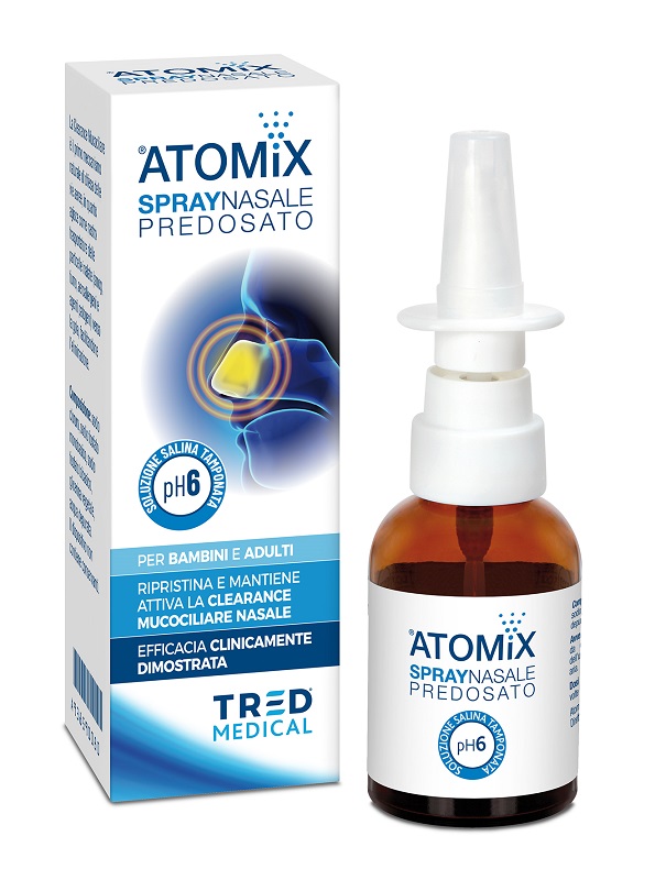 ATOMIX SPRAY NASALE PREDOSATO 30 ML - Newepa Srl