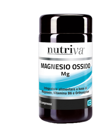 NUTRIVA MAGNESIO OSSIDO GI GROUP 50 COMPRESSE 1 G - Newepa Srl