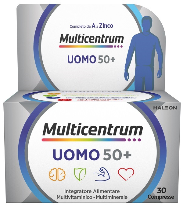 MULTICENTRUM UOMO 50+ 30 COMPRESSE - Newepa Srl