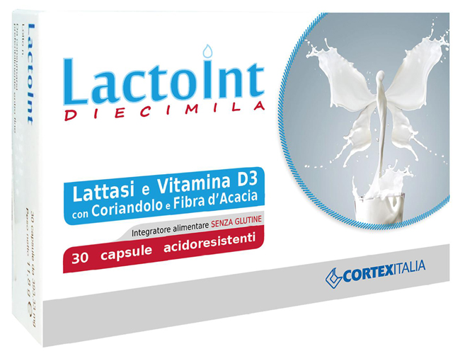 LACTOINT DIECIMILA 30 CAPSULE ACIDORESISTENTI SENZA GLUTINE - Newepa Srl