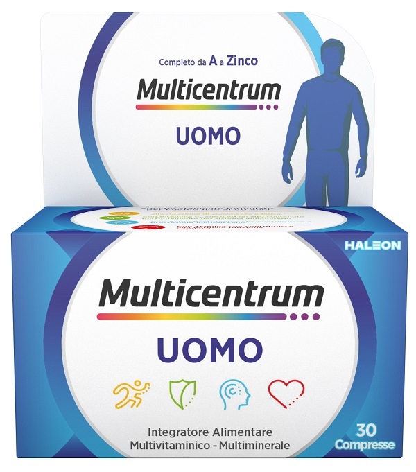 MULTICENTRUM UOMO 30 COMPRESSE - Newepa Srl