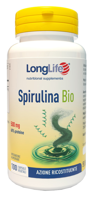 LONGLIFE SPIRULINA BIO 500 MG 100 CAPSULE VEGETALI - Newepa Srl