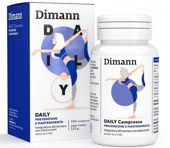 DIMANN DAILY 100 COMPRESSE - Newepa Srl