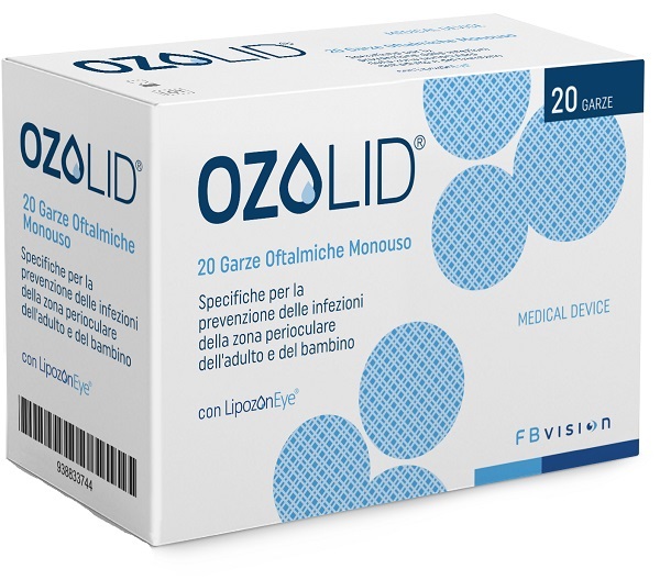 GARZA OZOLID OFTALMICA TNT CON OLIO OZONIZZATO IN FOSFOLIPIDI LIPOZONEYE 20 PEZZI - Newepa Srl