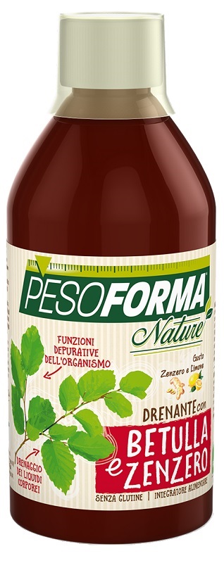 PESOFORMA NATURE DRENANTE BETULLA E ZENZERO 500 ML - Newepa Srl