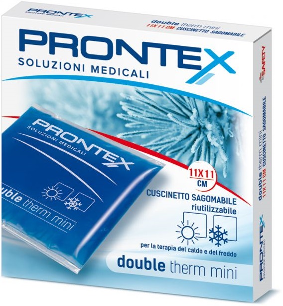 PRONTEX CUSCINETTO IN GEL RIUTILIZZABILE DOUBLE THERM 11X11CM - Newepa Srl