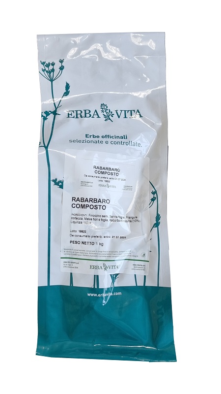 RABARBARO COMPOSTO TISANA 1 KG - Newepa Srl