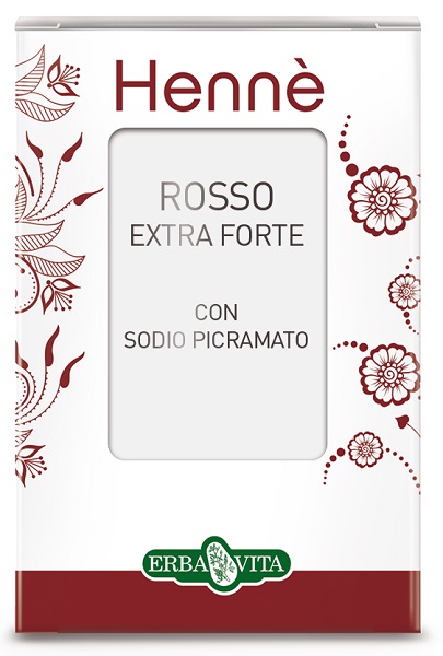 HENNE COLORANTE CAPELLI ROSSO NATURALE EXTRA FORTE - Newepa Srl