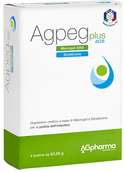 AGPEG PLUS ESSE 4 BUSTE OROSOLUBILI DA 60,98 G - Newepa Srl