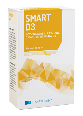 SMART D3 GOCCE 15 ML GUSTO BANANA - Newepa Srl