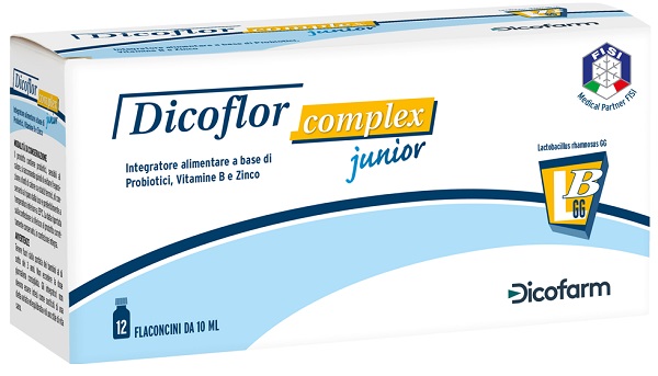 DICOFLOR COMPLEX JUNIOR 12 FLACONI DA 10 ML - Newepa Srl