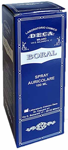BORAL SPRAY AURICOLARE 100 ML - Newepa Srl