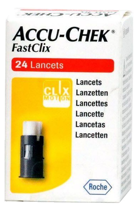 LANCETTE PUNGIDITO ACCU-CHEK FASTCLIX 24 PEZZI - Newepa Srl