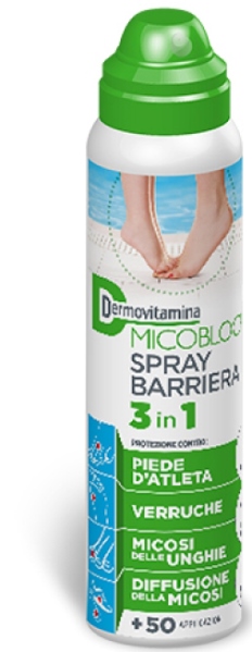 DERMOVITAMINA MICOBLOCK SPRAY BARRIERA 3 IN 1 PIEDE D'ATLETA 100 ML - Newepa Srl