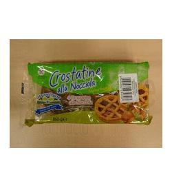 HAPPY FARM CROSTATA ALLA NOCCIOLA SENZA GLUTINE 180 G - Newepa Srl