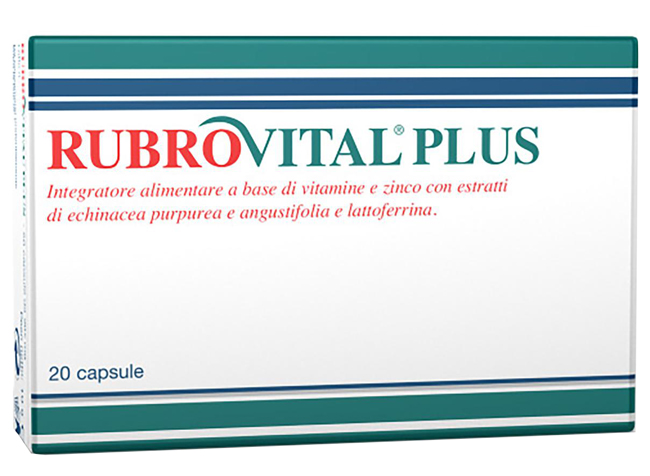 RUBROVITAL PLUS 20 CAPSULE - Newepa Srl