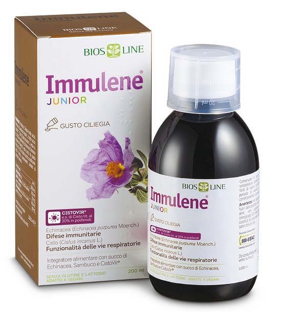 BIOSLINE IMMULENE JUNIOR 200 ML - Newepa Srl