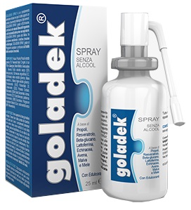 GOLADEK SPRAY NO ALCOOL 25 ML - Newepa Srl