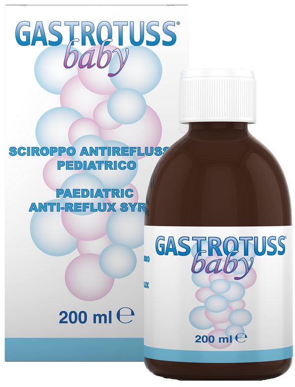 BABY SCIROPPO ANTIREFLUSSO GASTROTUSS 200 ML - Newepa Srl