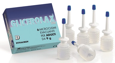 GLICEROLAX ADULTI MICROCLISMI EVACUANTI 6 PEZZI X 9 G CONTIENE AMIDO DI RISO - Newepa Srl