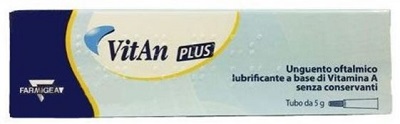 UNGUENTO OFTALMICO LUBRIFICANTE VITAN PLUS 5 G - Newepa Srl