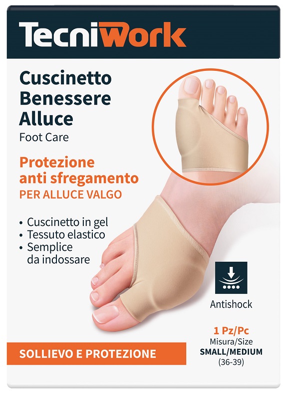 BENESSERE ALLUCE CUSCINETTO SMALL/MEDIUM 1 PEZZO - Newepa Srl