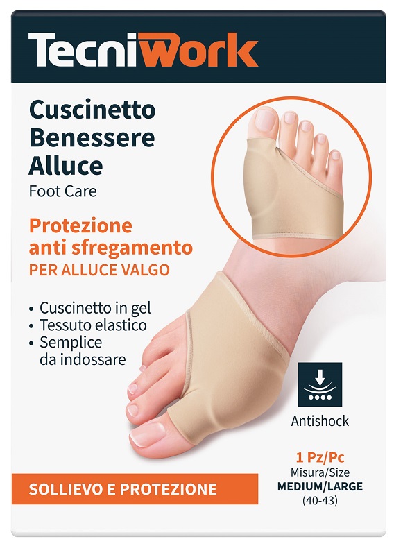 BENESSERE ALLUCE CUSCINETTO MEDIUM/LARGE 1 PEZZO - Newepa Srl
