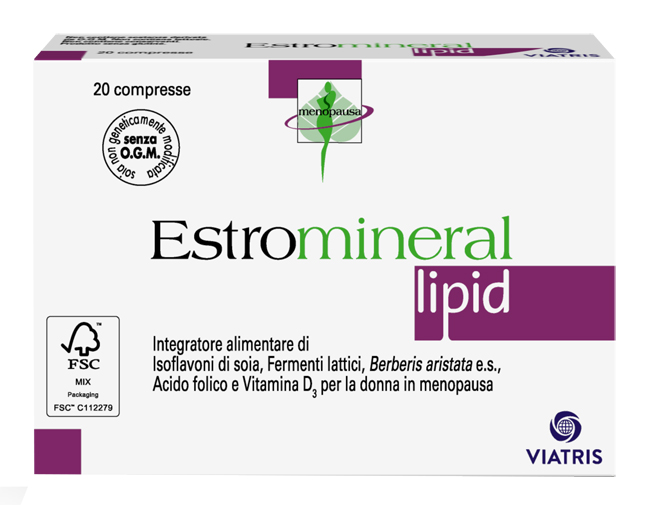 ESTROMINERAL LIPID 20 COMPRESSE - Newepa Srl