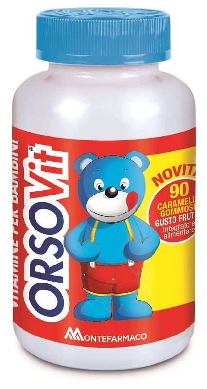 ORSOVIT CARAMELLE GOMMOSE 90 PEZZI - Newepa Srl